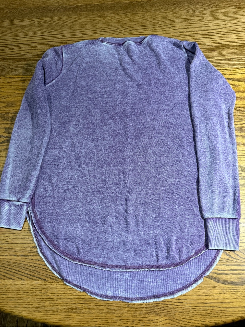 Breckenridge Purple Vintage-Style Crewneck Pullover - Picture 6 of 6